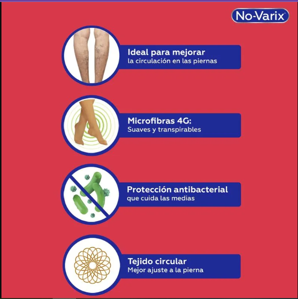 PANTIMEDIA NO-VARIX® 15-20 MMHG FIBRAS 4G